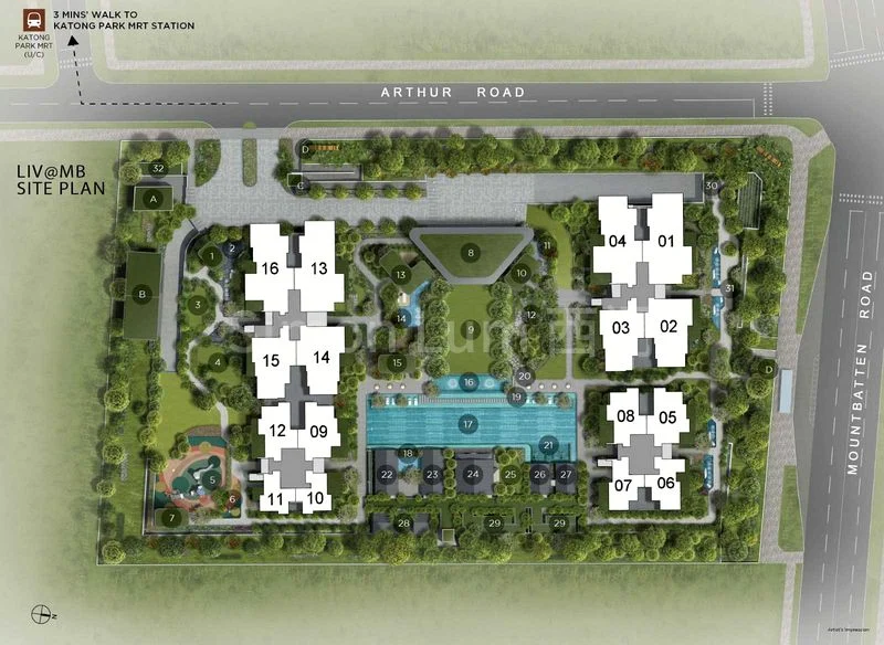 4 Bed Condo for Sale in Liv @ MB - Image 11