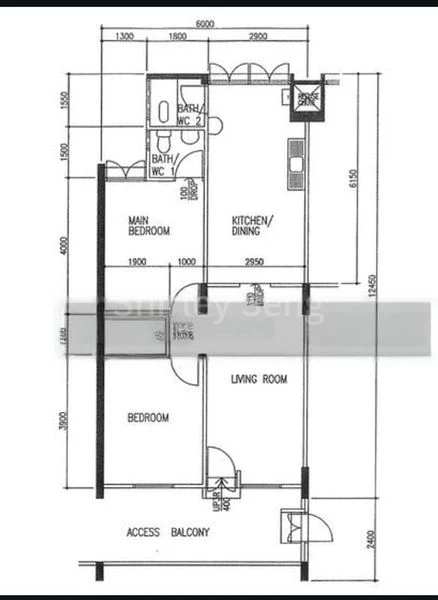 2 Room (2STD) HDB for Rent in  450 Ang Mo Kio Avenue 10 - Image 18
