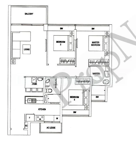 3 Bed Condo for Rent in  Waterfront Gold - Image 16