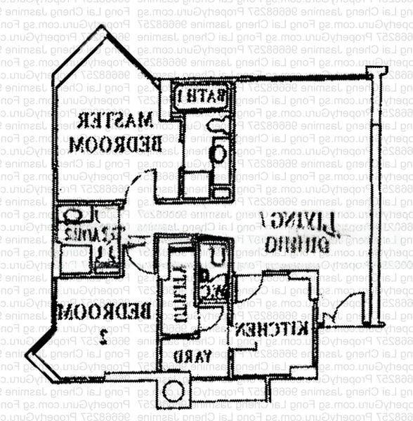2 Bed Condo for Rent in  Dover Parkview - Image 6