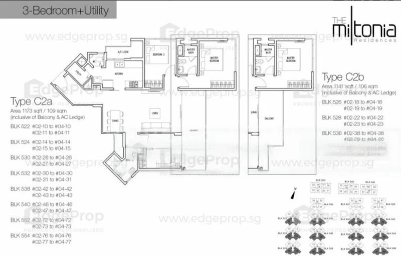 3 Bed Condo for Rent in  The Miltonia Residences - Image 12