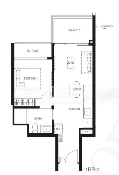 1 Bed Condo for Sale in  Normanton Park - Image 9