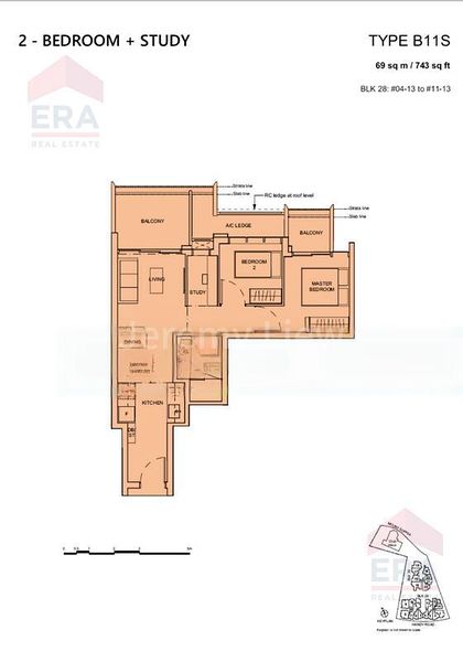 2 Bed Condo for Rent in  Haus on Handy - Image 11