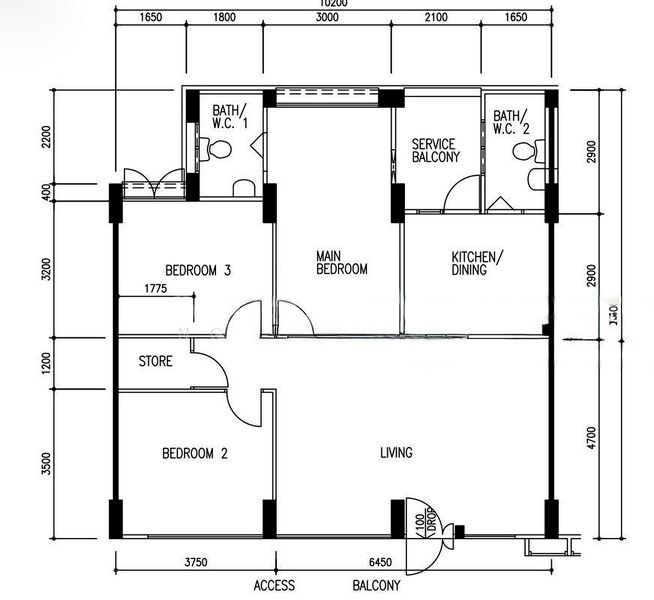 4 Room (4A) HDB for Sale in 623 Woodlands Drive 52 - Image 9