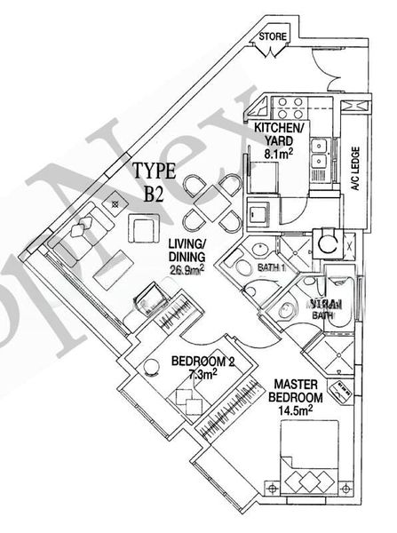 2 Bed Apartment (Condo) for Sale in  Sunshine Plaza - Image 10