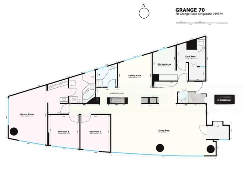 4 Bed Condo for Rent in  Grange 70 - Image 19