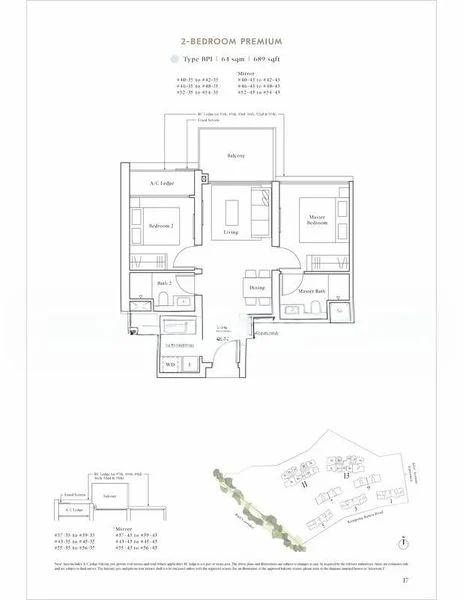 2 Bed Condo for Rent in  Avenue South Residence - Image 7