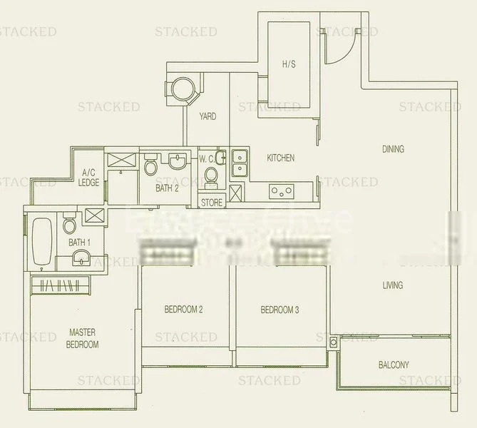 3 Bed Condo for Rent in  Meraprime - Image 9