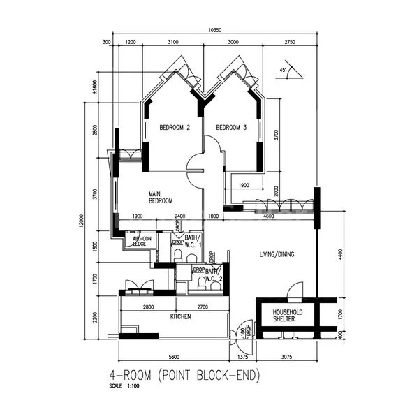 4 Room (4A) HDB for Sale in 393 Bukit Batok West Avenue 5 - Image 7