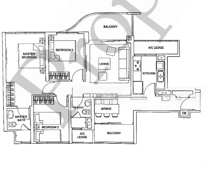 3 Bed Executive Condo for Sale in Arc At Tampines - Image 8