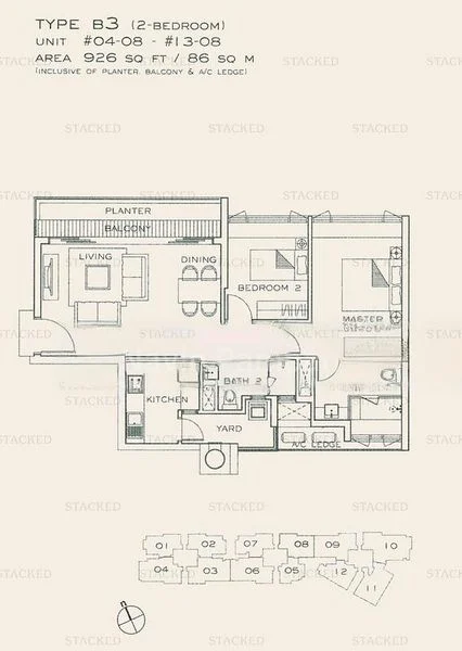 2 Bed Condo for Rent in The Inspira - Image 16