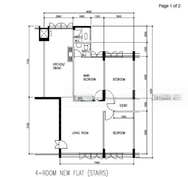 4 Room (4NG) HDB for Sale in  438 Ang Mo Kio Avenue 10 - Image 11