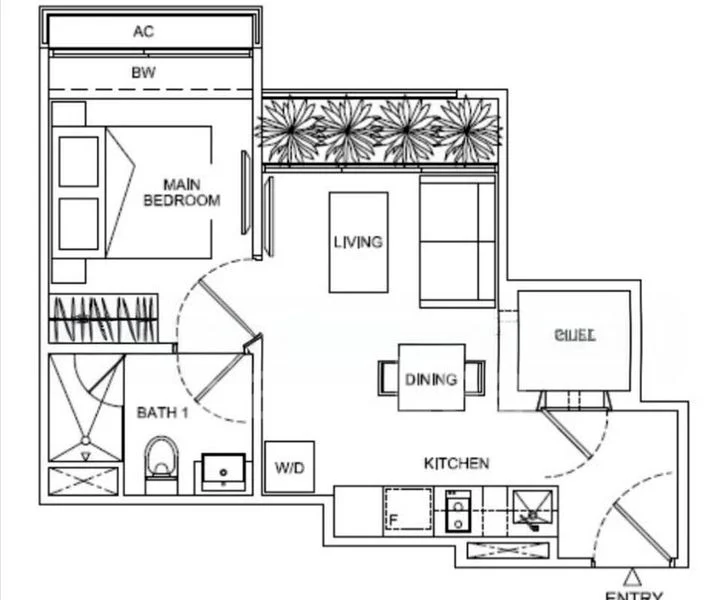 1 Bed Condo for Rent in  Regent Residences - Image 4