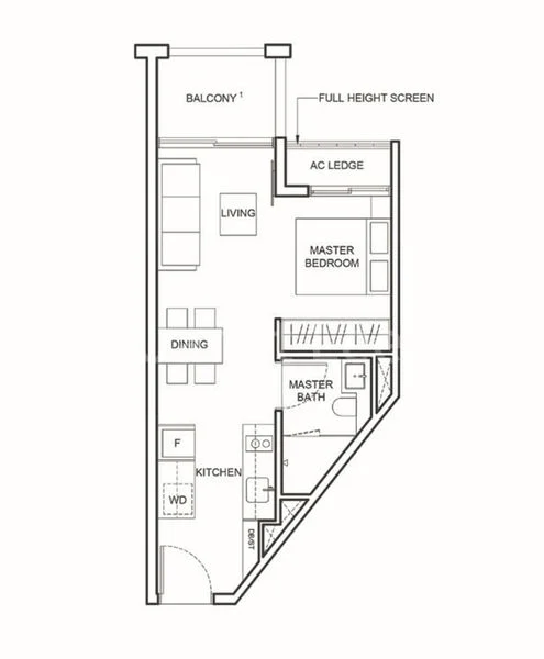 Studio Apartment (Condo) for Rent in  1953@Tessensohn - Image 15