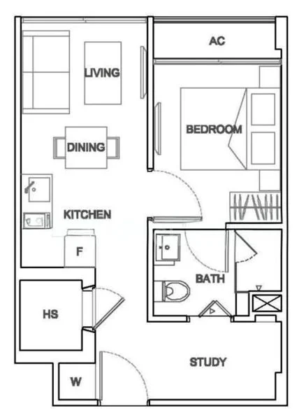 2 Bed Apartment (Condo) for Rent in  Vibes @ Upper Serangoon - Image 7
