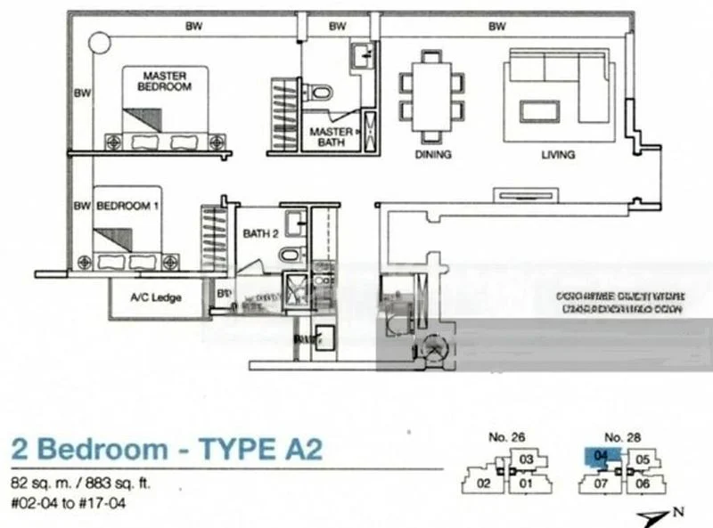 2 Bed Condo for Rent in  Woodsville 28 - Image 7