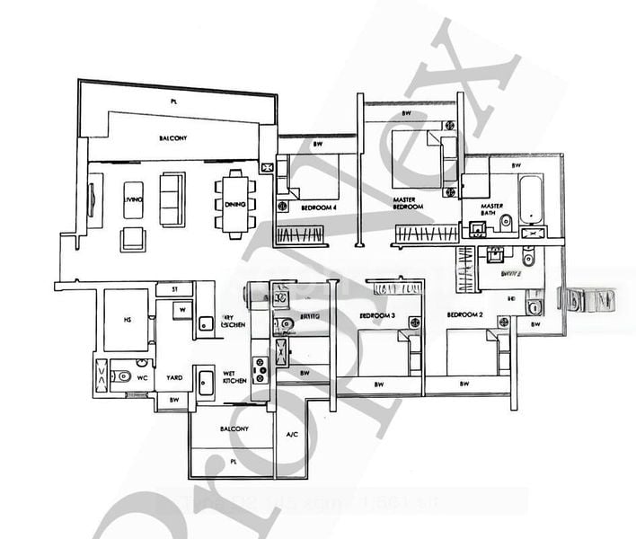 4 Bed Condo for Rent in  Trevista - Image 13