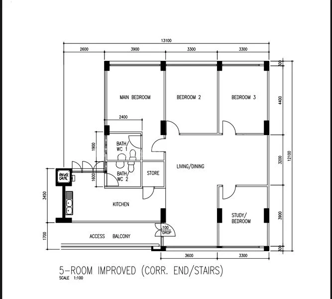 5 Room (5I) HDB for Sale in 115 Pasir Ris Street 11 - Image 13