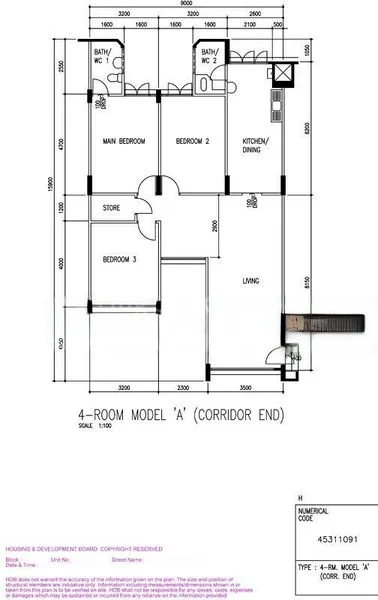 Common Room (HDB) for Rent in  339 Jurong East Avenue 1 - Image 5