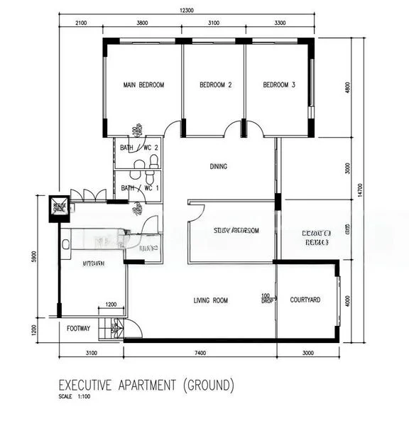 Executive HDB for Sale in  162 Bishan Street 13 - Image 14