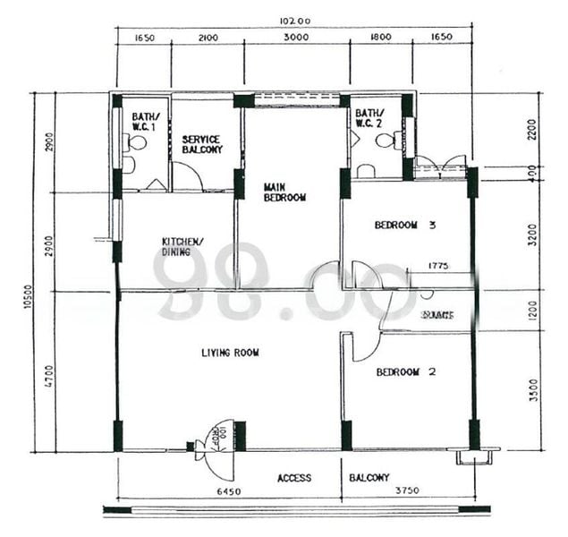4 Room (4A) HDB for Sale in  707 Woodlands Drive 40 - Image 14