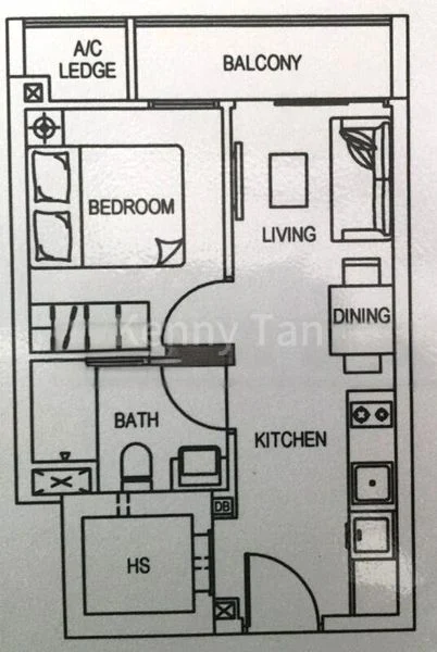 1 Bed Condo for Rent in  Le Regal - Image 7