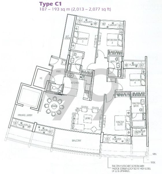 4 Bed Condo for Sale in  The Oceanfront @ Sentosa Cove - Image 15