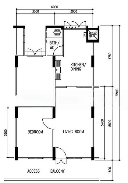 2 Room (2I) HDB for Sale in 314 Ang Mo Kio Avenue 3 - Image 12
