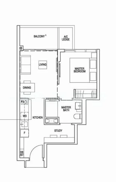 1 Bed Condo for Rent in  Riverfront Residences - Image 10