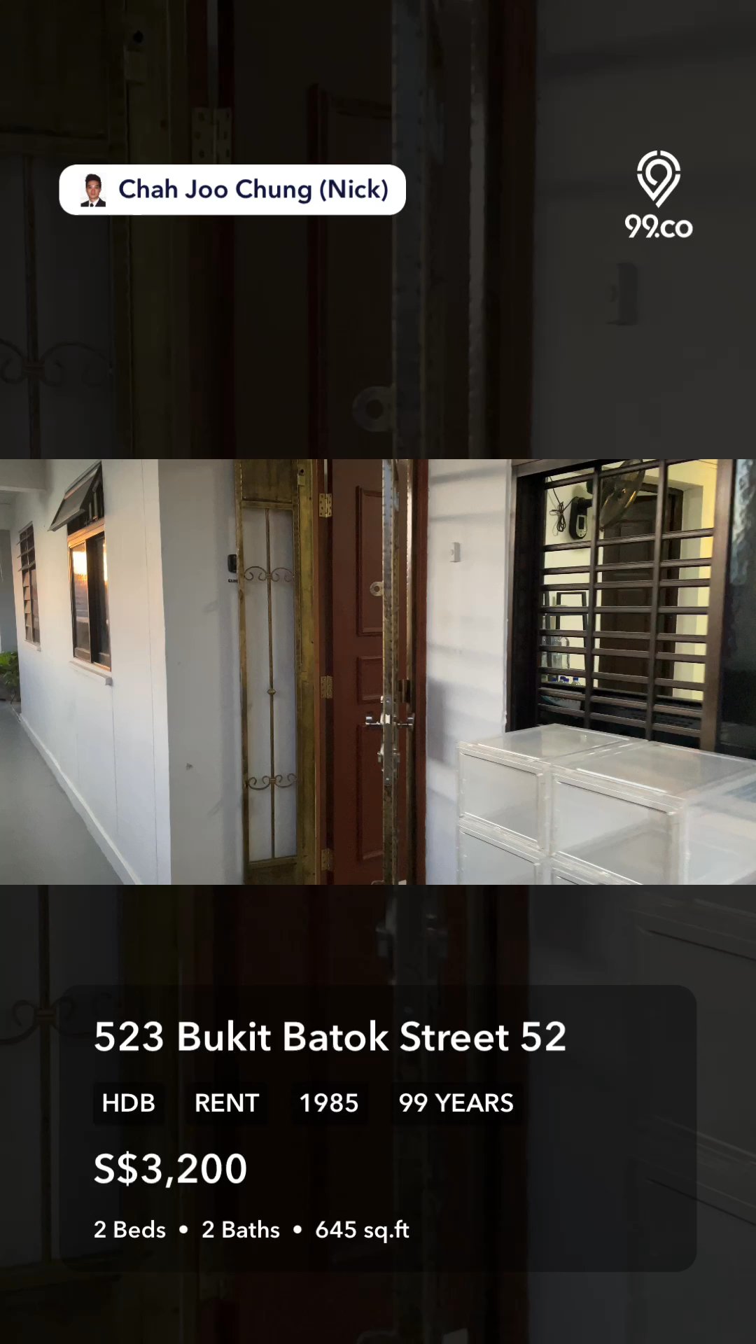3 Room (3I) HDB for Rent in  523 Bukit Batok Street 52 - Image 10