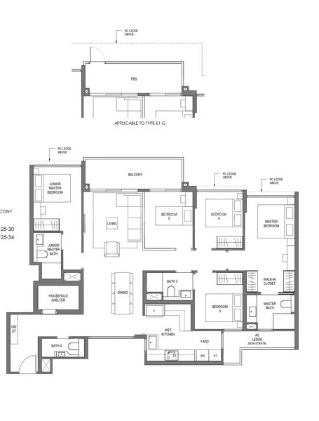 5 Bed Condo for Sale in  Springleaf Residence - Image 8