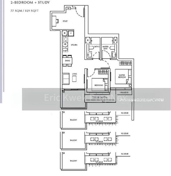 3 Bed Condo for Rent in  Newport Residences / Newport Tower - Image 15