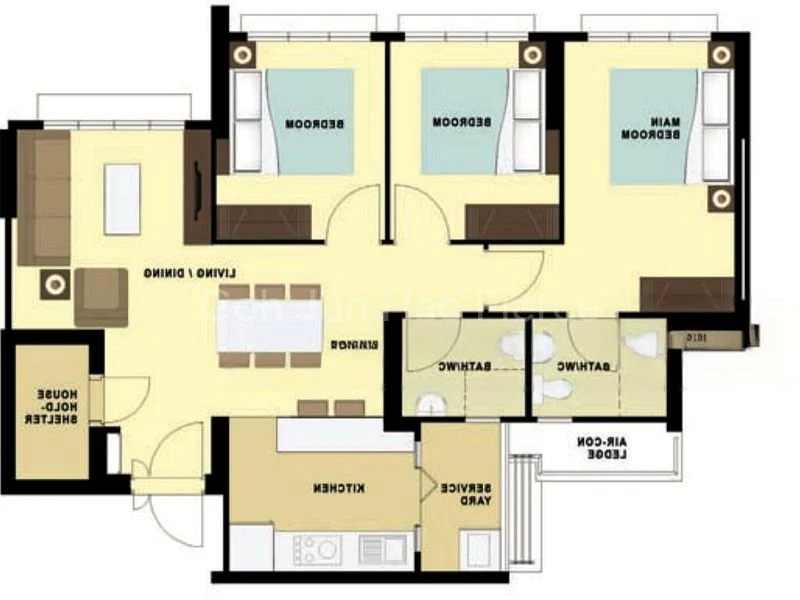 4 Room (4A) HDB for Sale in  992B Buangkok Link - Image 7