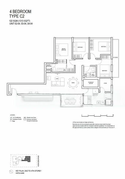 4 Bed Condo for Sale in  Koon Seng House - Image 11