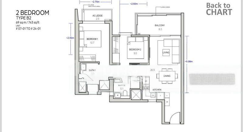 2 Bed Condo for Sale in Midtown Bay - Image 43