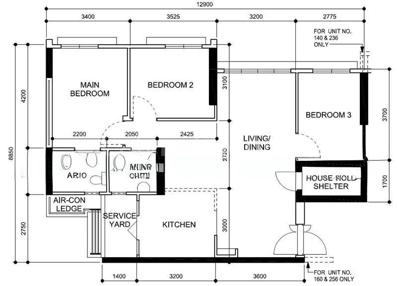 4 Room (4A) HDB for Sale in  409A Northshore Drive - Image 14