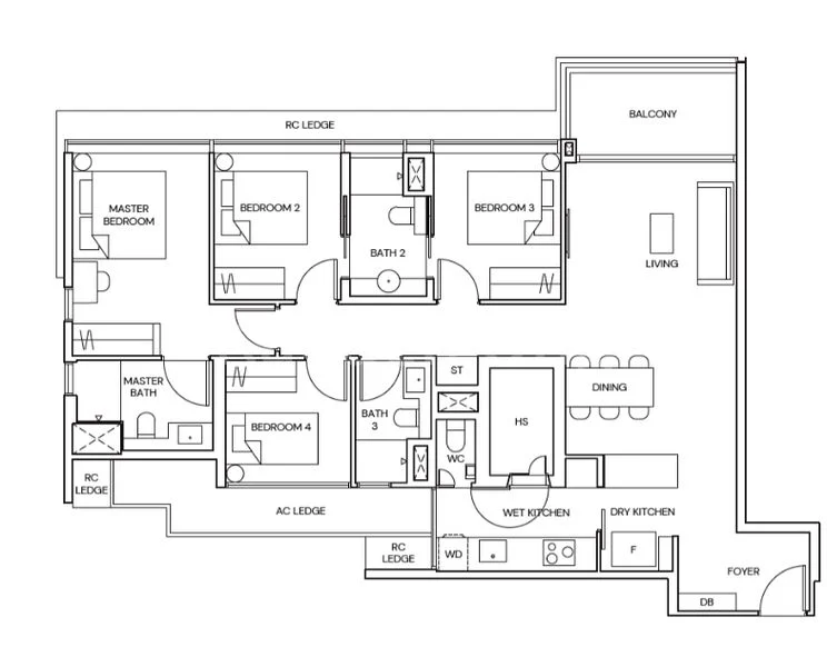 4 Bed Apartment (Condo) for Sale in Terra Hill - Image 10