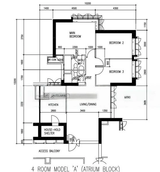 4 Room (4A) HDB for Sale in  89 Tanglin Halt Road - Image 15