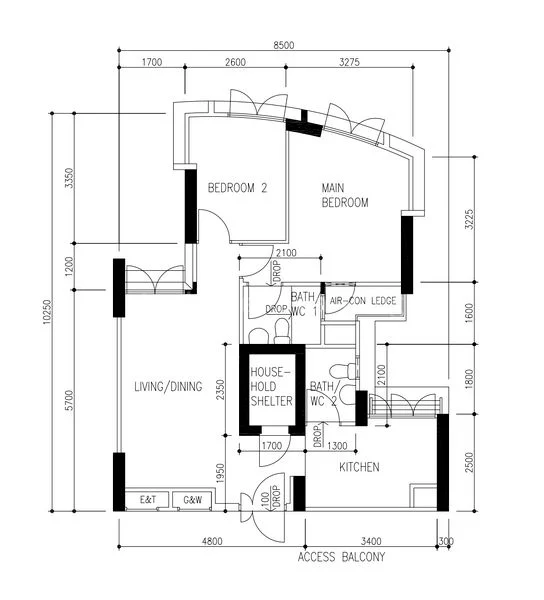 3 Room (3STD) HDB for Rent in 26C Jalan Membina - Image 9