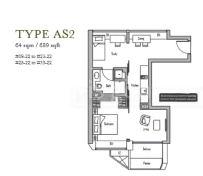 2 Bed Condo for Rent in  UIC Building - Image 10
