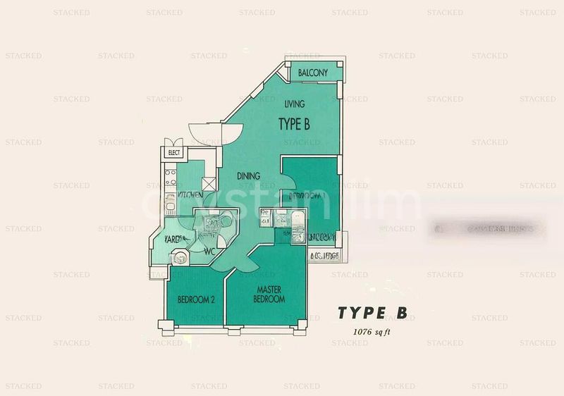 3 Bed Apartment (Condo) for Sale in Santa Fe Mansions - Image 13