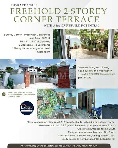4 Bed Corner Terrace (Landed) for Sale in Ansar Garden - Image 1