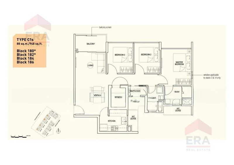3 Bed Condo for Rent in  Westwood Residences - Image 19