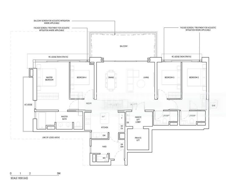 4 Bed Condo for Sale in Aurea / The Golden Mile - Image 13