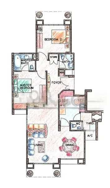 2 Bed Condo for Rent in  Hazel Park Condominium - Image 6