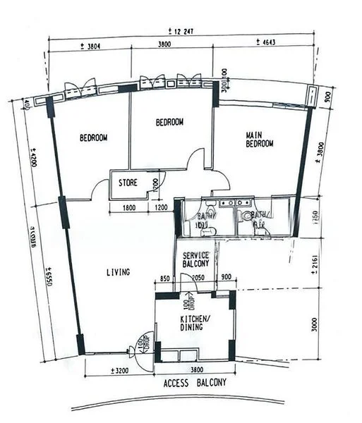 4 Room (4A) HDB for Sale in  159 Hougang Street 11 - Image 5