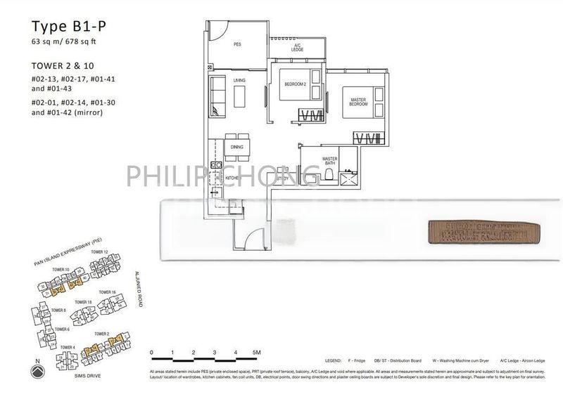 2 Bed Condo for Sale in  Sims Urban Oasis - Image 3