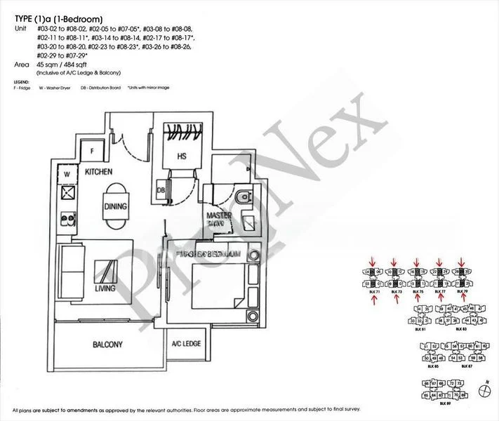 1 Bed Condo for Rent in Hedges Park Condominium - Image 10