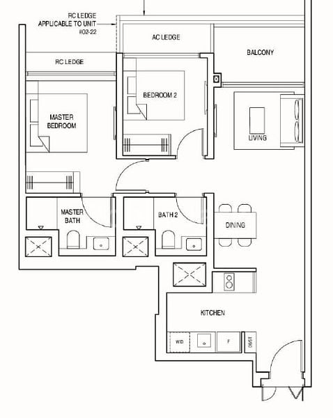2 Bed Condo for Sale in Pinetree Hill - Image 6