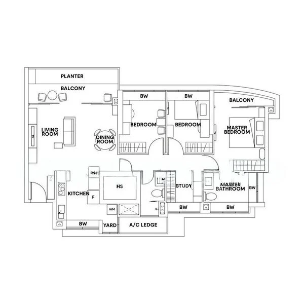 5 Room (5A) HDB for Sale in  273 Bishan Street 24 - Image 10